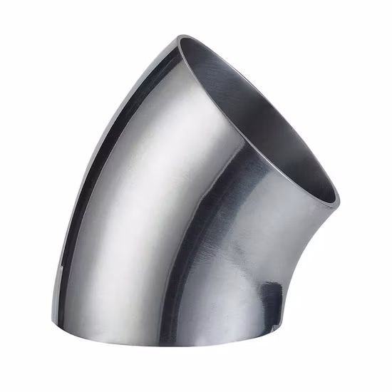 45 90도 탄소강, 스테인레스 스틸, 아연 도금, 맞대기 용접 액세서리, 파이프 피팅, 연결 팔꿈치